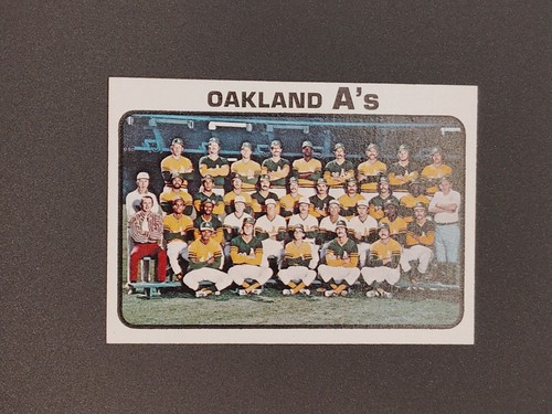 1973 topps oakland athletics - 1973,